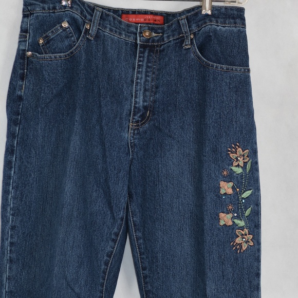 Embroidered Cosmopolitan Jeanswear SZ 14 - Picture 2 of 6